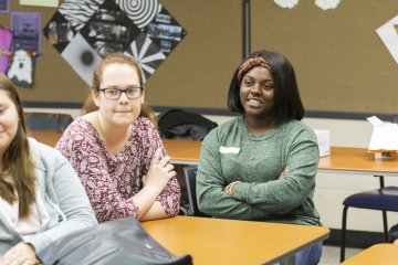 Students in Melissa Racioppa Class - Psychology Child Life