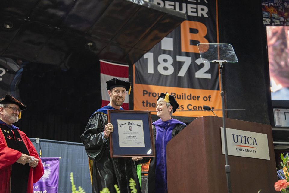 Professor McCarthy receives 2025 Crisafulli Award